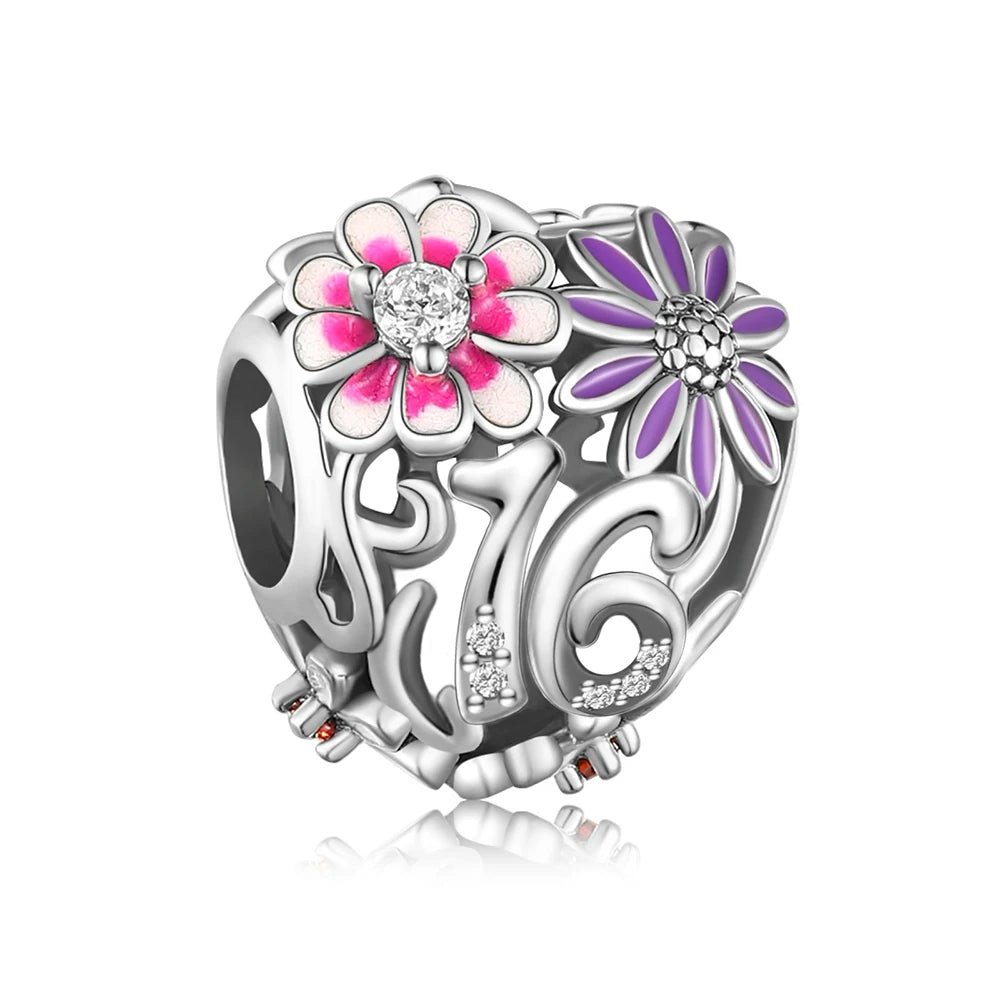 Amarante Jewelry 16th Birthday Bloom Charm