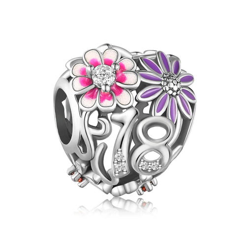 Amarante Jewelry 18th Birthday Bloom Charm