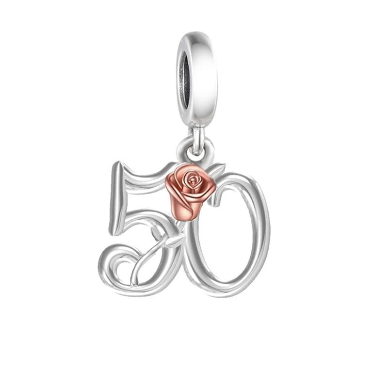 Amarante Jewelry50th Celebration Dangle Charm