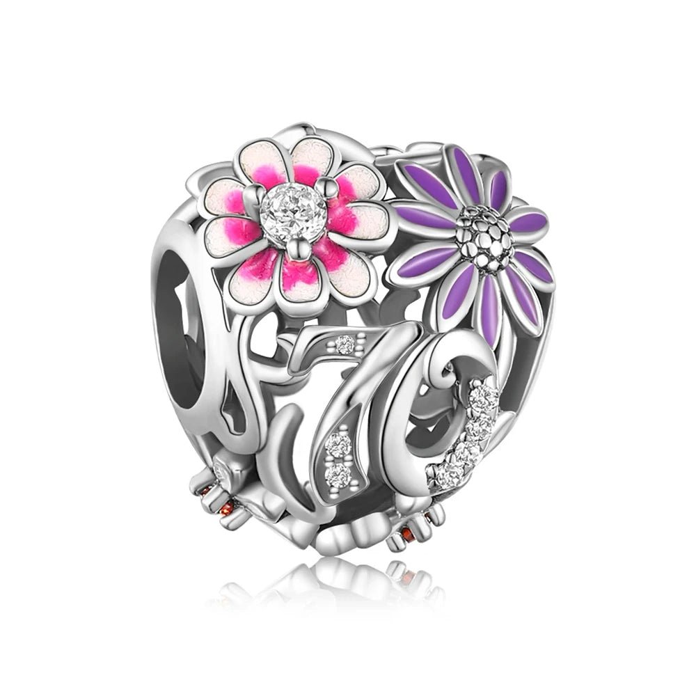 Amarante Jewelry 70th Birthday Bloom Charm