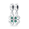 Four Leaf Clover Dangle Charm