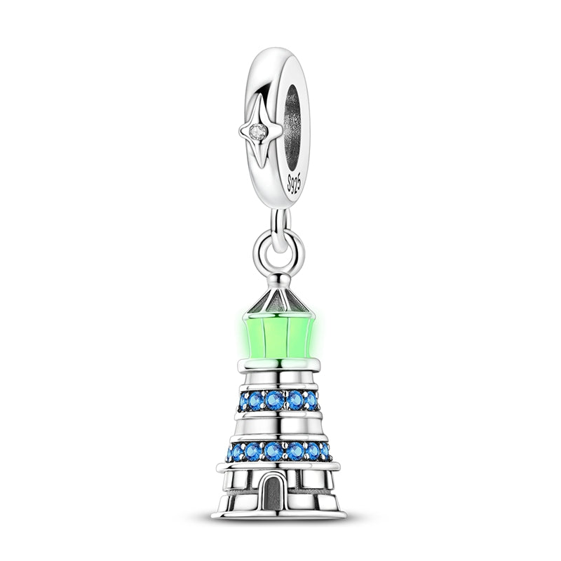 Glowing Lighthouse Dangle Charm