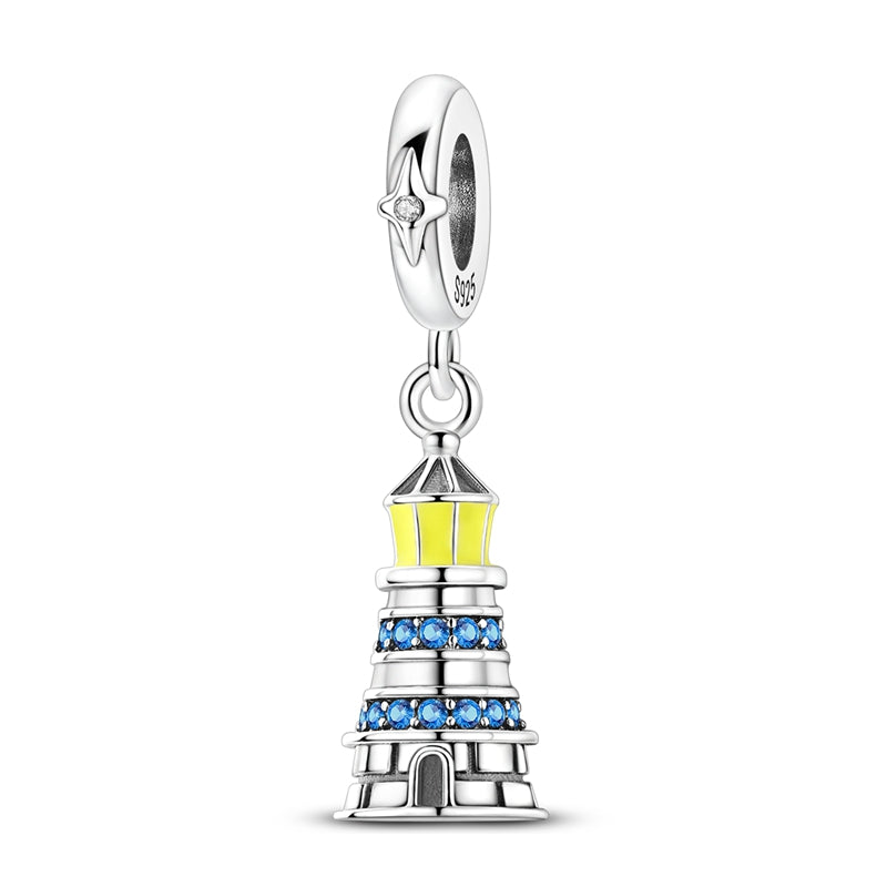 Glowing Lighthouse Dangle Charm
