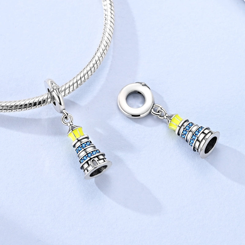Glowing Lighthouse Dangle Charm