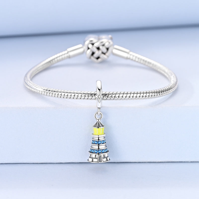 Glowing Lighthouse Dangle Charm