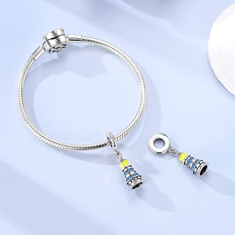 Glowing Lighthouse Dangle Charm