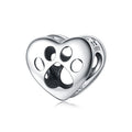 Openwork Paw Print Charm
