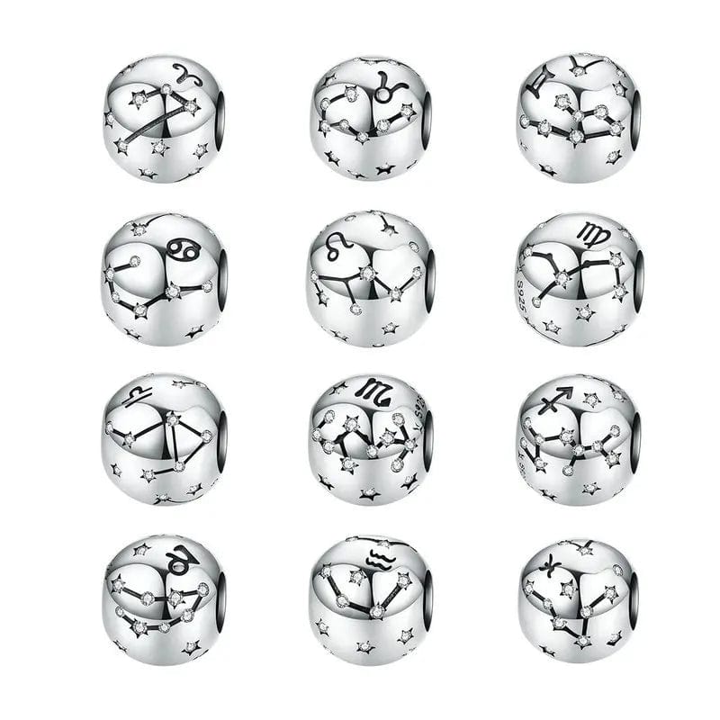 Sparkling Pisces Zodiac Charm