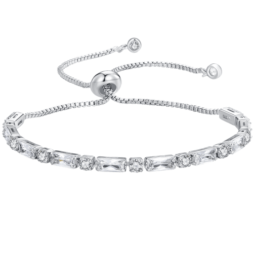 Amarante Jewelry Adjustable Mixed - Cut Crystal Bracelet