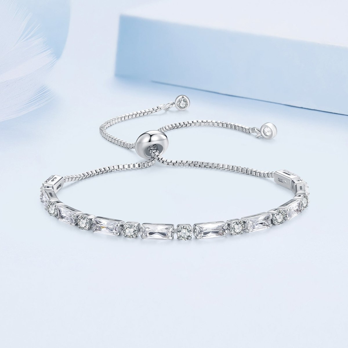 Amarante Jewelry Adjustable Mixed - Cut Crystal Bracelet