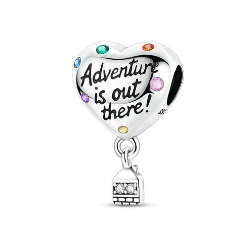Amarante Jewelry Adventure Is Out There Heart & Balloon Dangle Charm