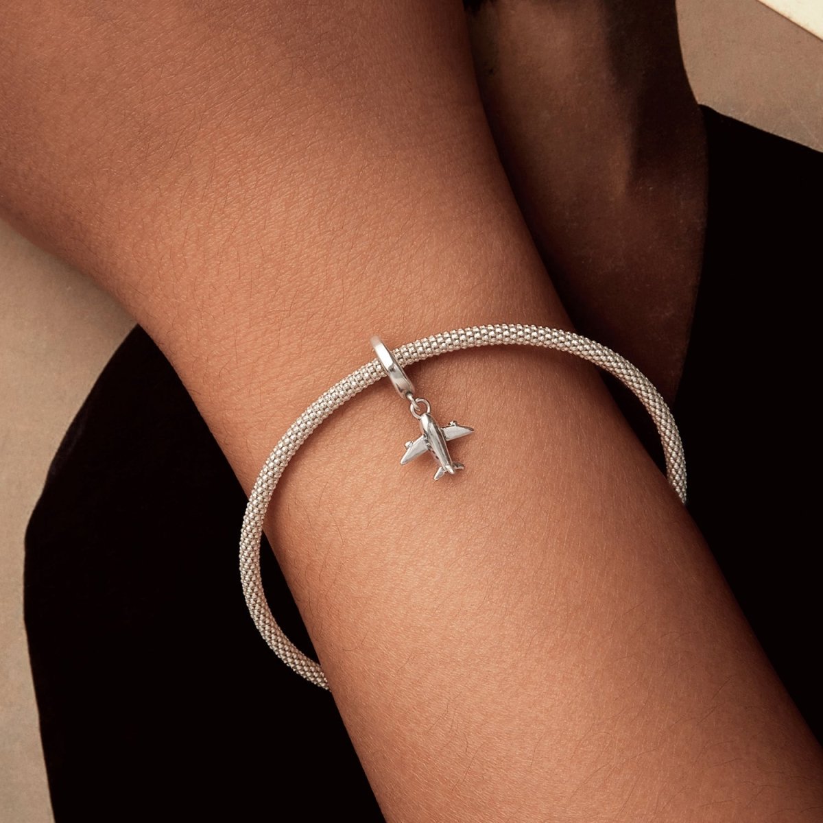 Amarante Jewelry Airplane Dangle Charm