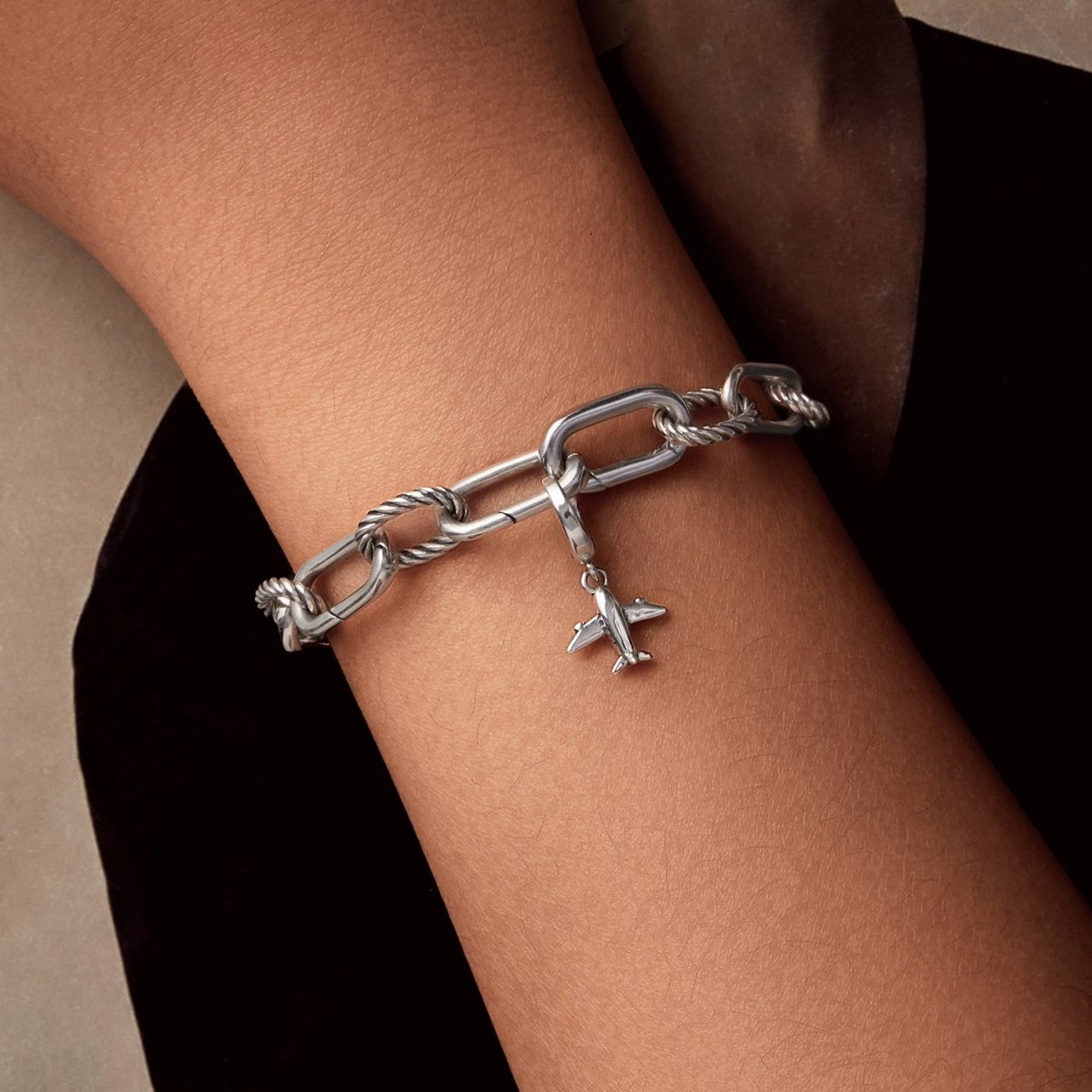 Amarante Jewelry Airplane Dangle Charm