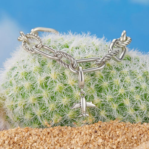 Amarante Jewelry Airplane Dangle Charm