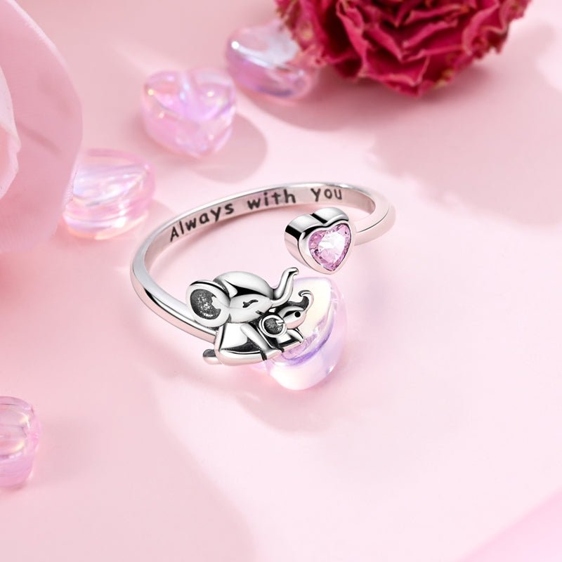 Amarante Jewelry Always With You Elephant Heart Ring