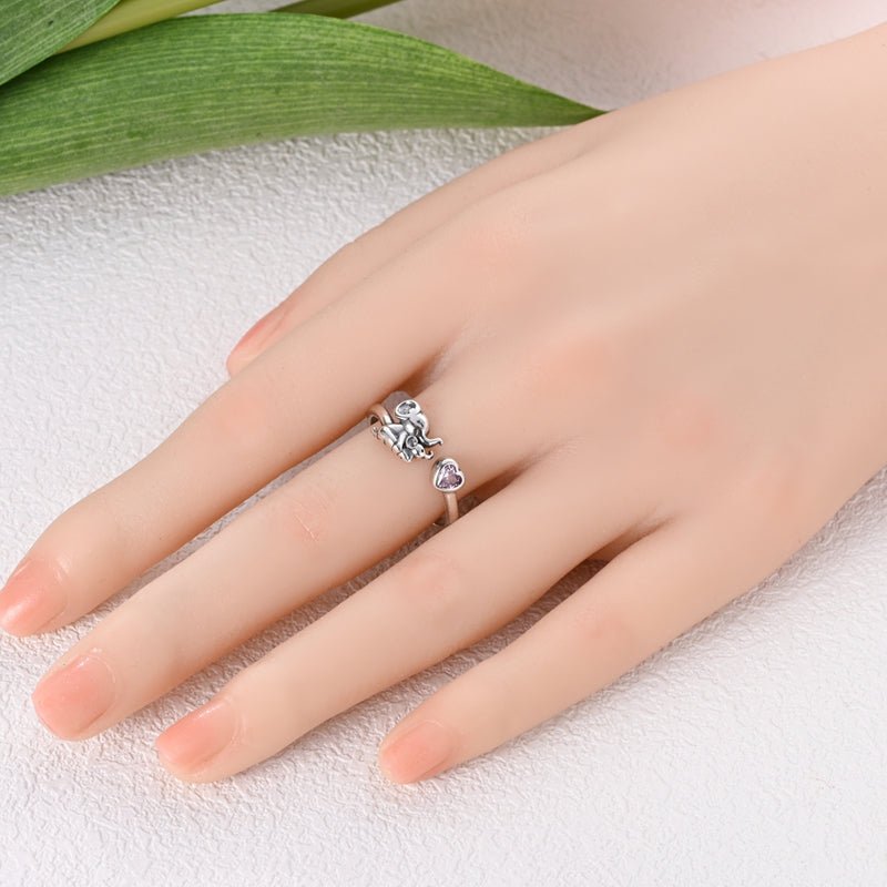 Amarante Jewelry Always With You Elephant Heart Ring