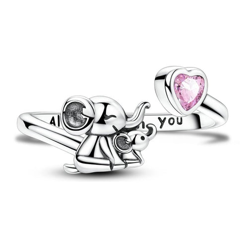Amarante Jewelry Always With You Elephant Heart Ring