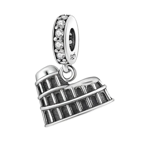 Amarante Jewelry Ancient Rome Colosseum Dangle Charm