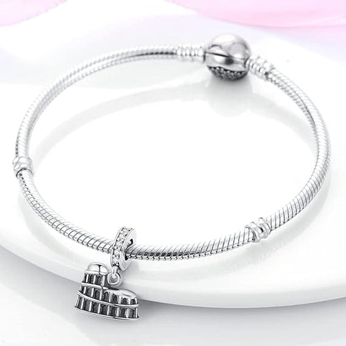 Amarante Jewelry Ancient Rome Colosseum Dangle Charm
