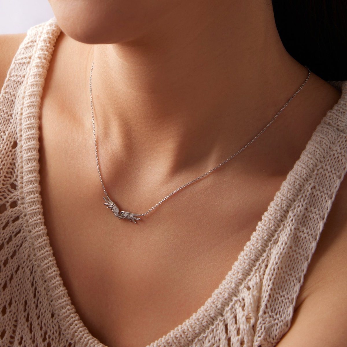 Amarante Jewelry Angel Wing Harmony Necklace