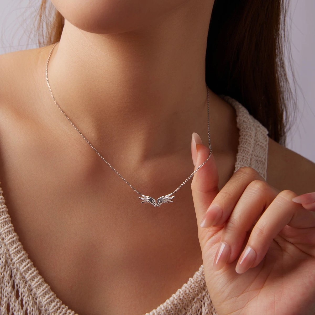 Amarante Jewelry Angel Wing Harmony Necklace