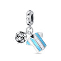 Amarante Jewelry Argentina Football Messi Shirt Dangle Charm