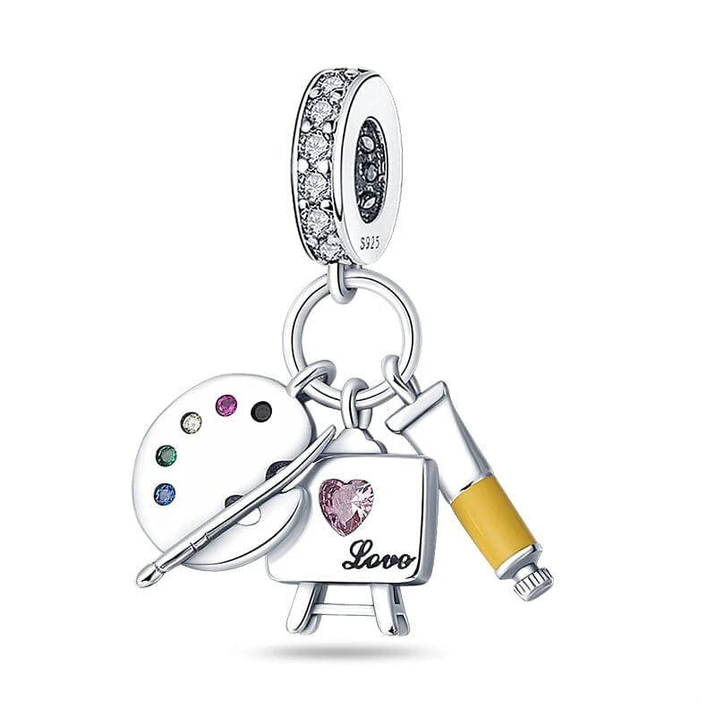Amarante Jewelry Artist Painting Charm