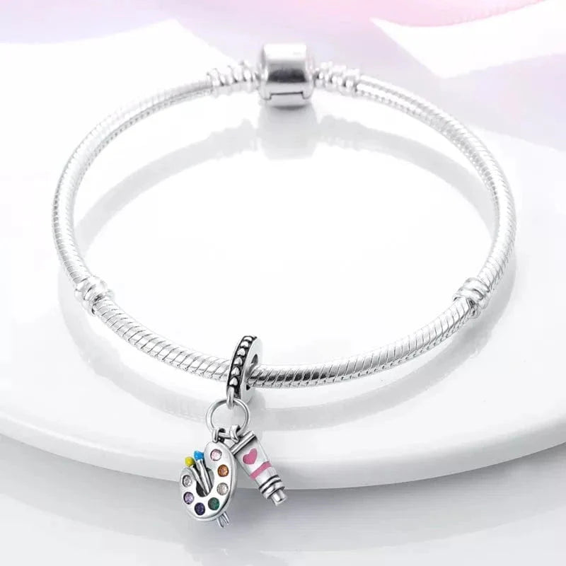 Amarante Jewelry Artist`s Palette Dangle Charm