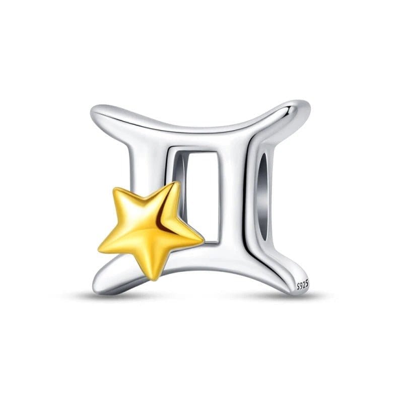 Amarante Jewelry Gold Star Astrology Signs Zodiac Constellation Charms