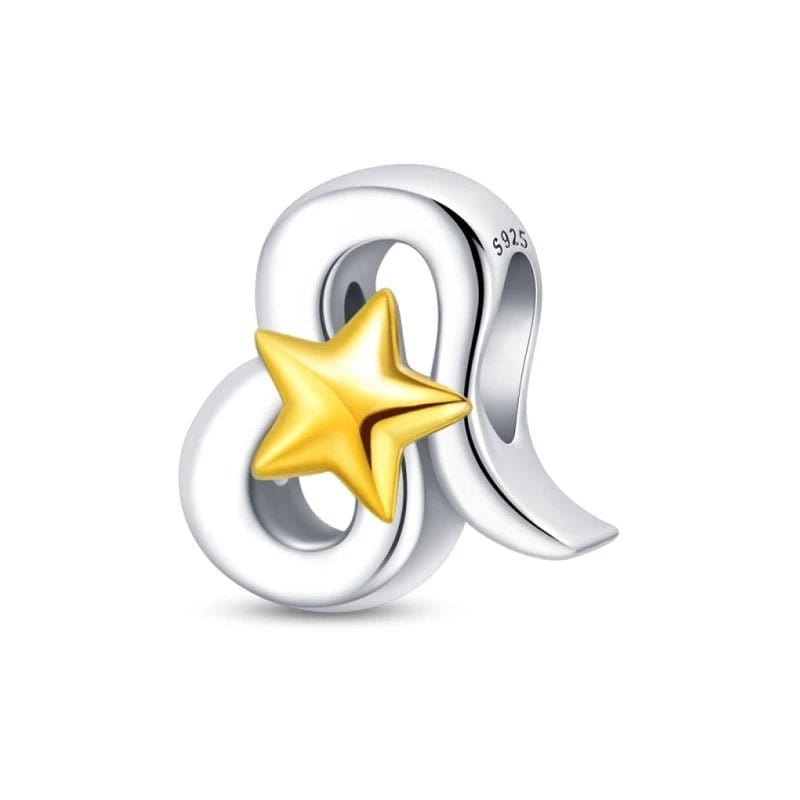 Amarante Jewelry Gold Star Astrology Signs Zodiac Constellation Charms