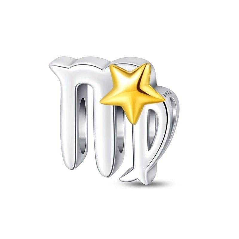 Amarante Jewelry Gold Star Astrology Signs Zodiac Constellation Charms
