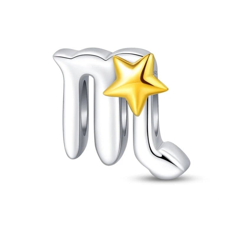 Amarante Jewelry Gold Star Astrology Signs Zodiac Constellation Charms