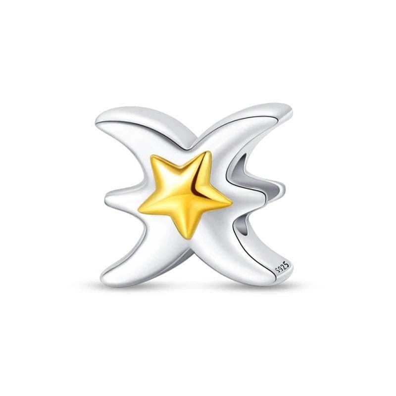 Amarante Jewelry Gold Star Astrology Signs Zodiac Constellation Charms
