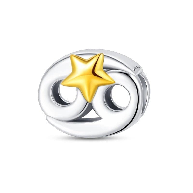 Amarante Jewelry Gold Star Astrology Signs Zodiac Constellation Charms