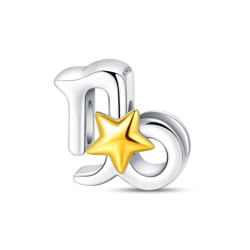 Amarante Jewelry Gold Star Astrology Signs Zodiac Constellation Charms