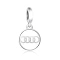 Amarante Jewelry Audi Logo Dangle Charm