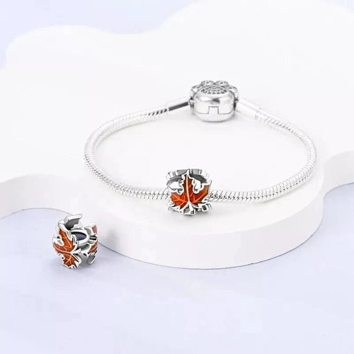Amarante Jewelry Autumn Leaf Charm