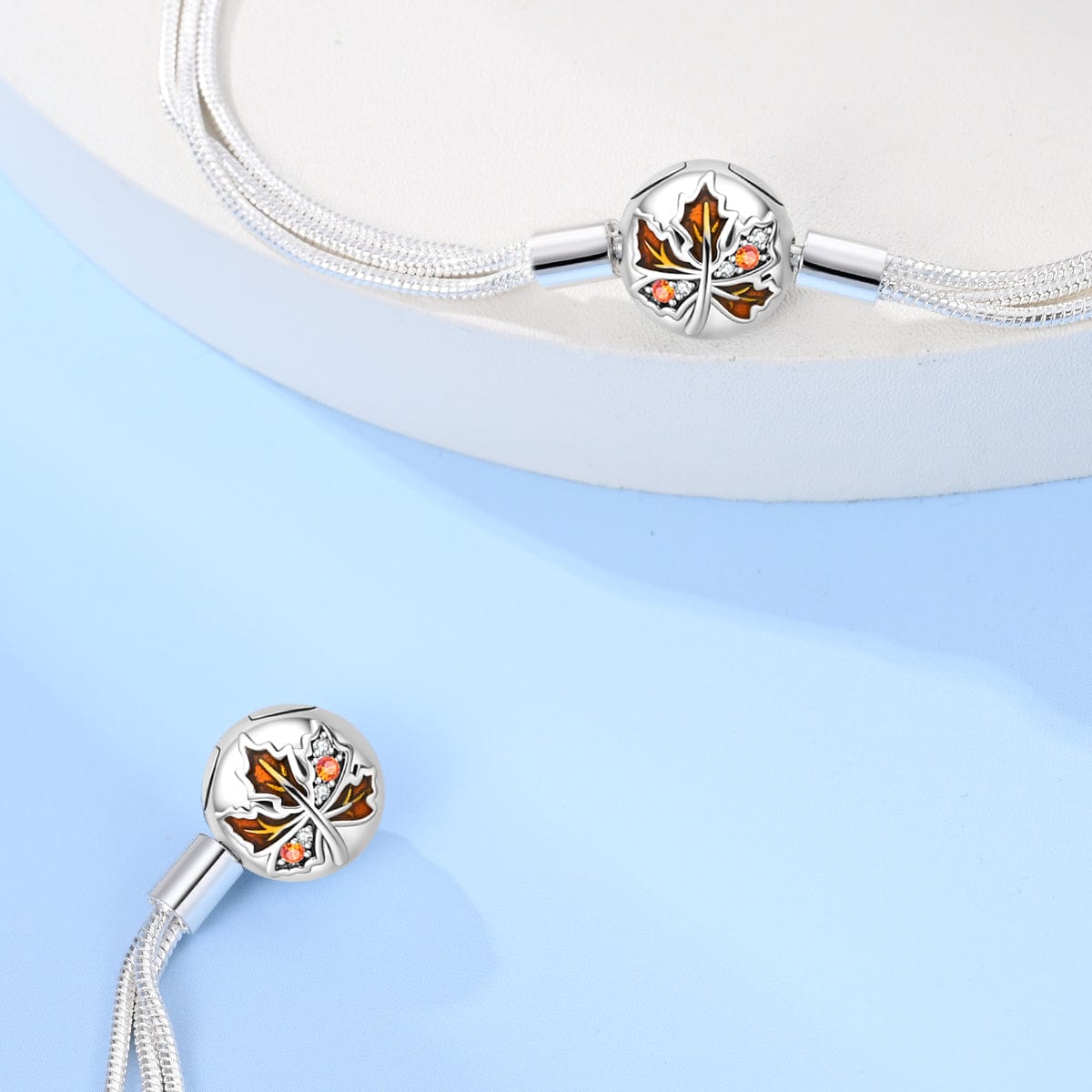 Amarante Jewelry Autumn Maple Leaf Multi - Strand Bracelet