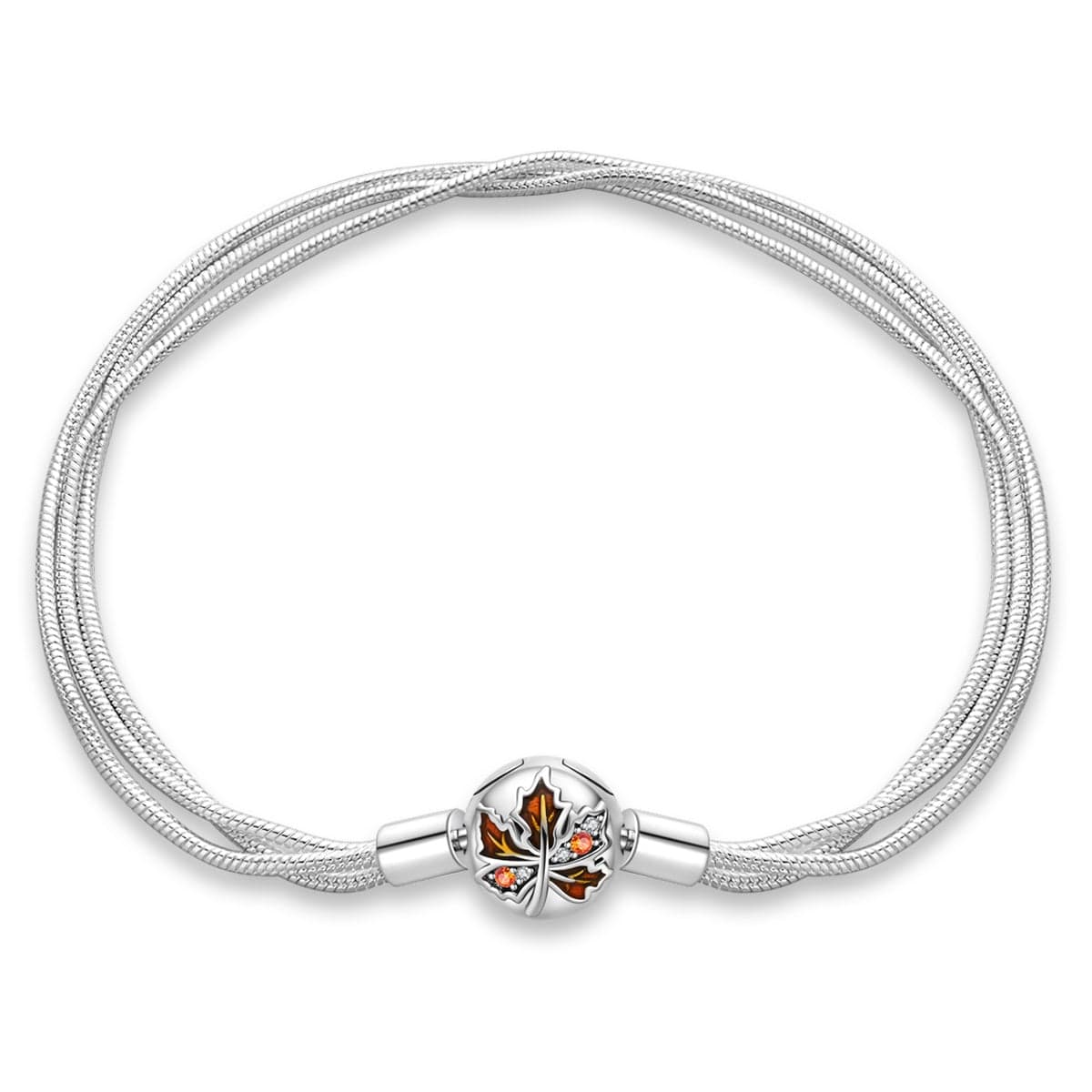 Amarante Jewelry Autumn Maple Leaf Multi - Strand Bracelet