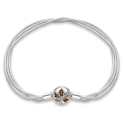 Amarante Jewelry Autumn Maple Leaf Multi - Strand Bracelet
