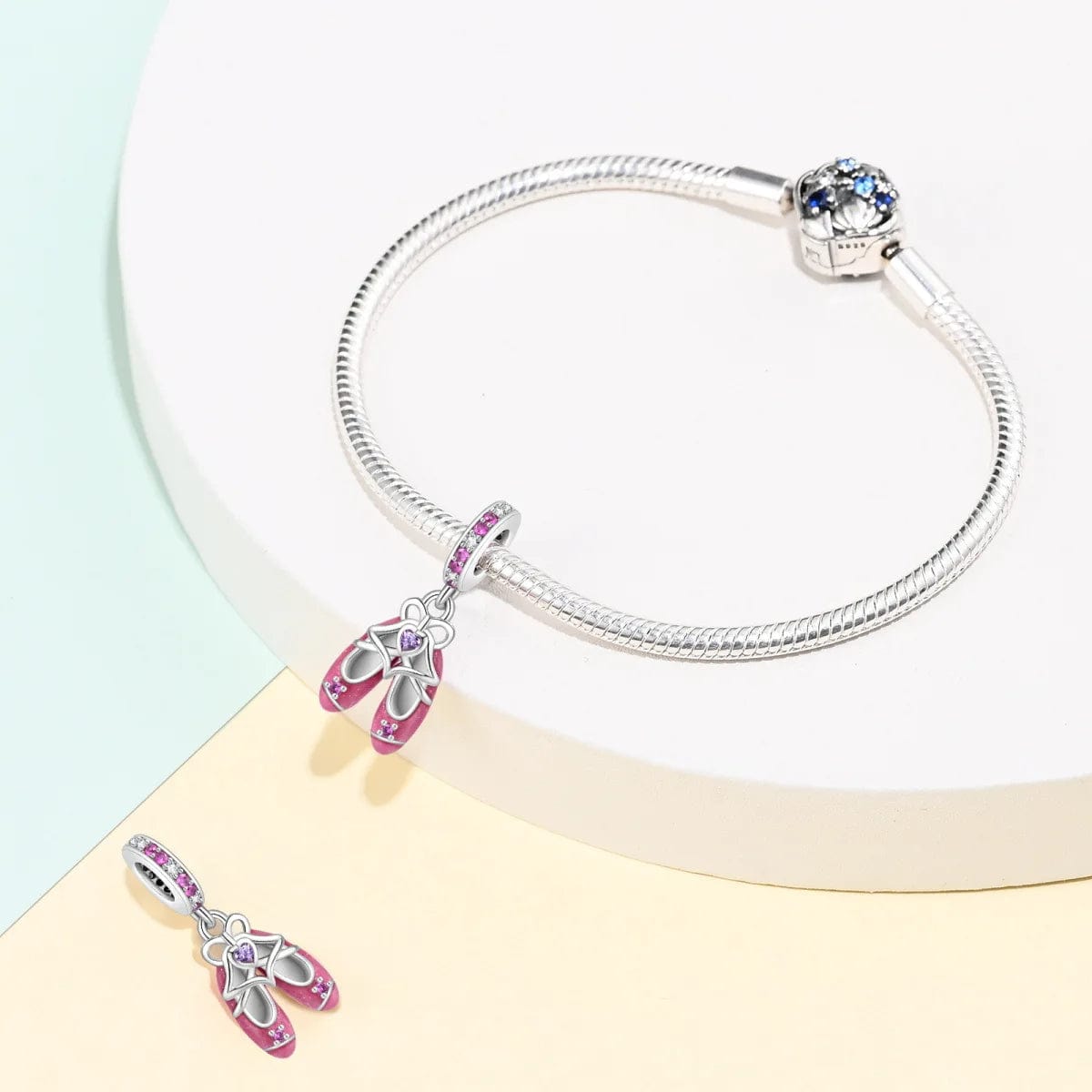 Amarante Jewelry Barbie Ballet Shoes Charm