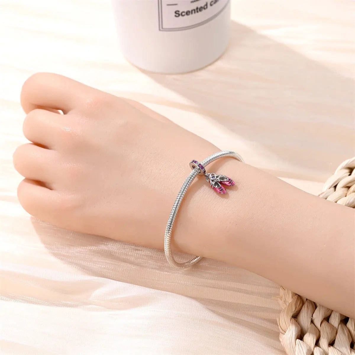 Amarante Jewelry Barbie Ballet Shoes Charm