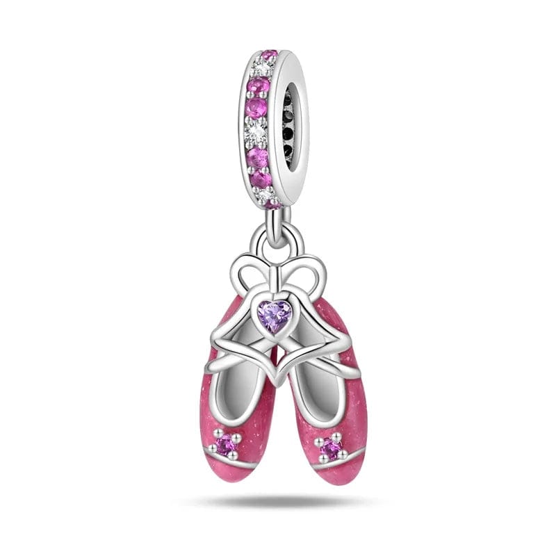 Amarante Jewelry Barbie Ballet Shoes Charm