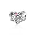 Amarante Jewelry Big Sister Little Sister Heart Infinity Charm