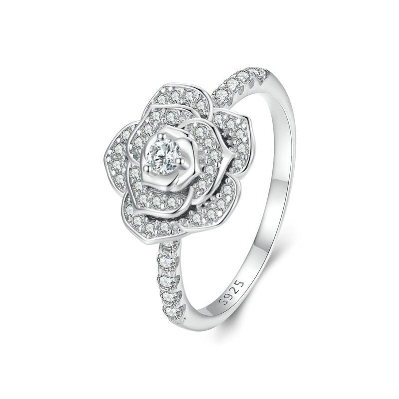Amarante Jewelry Blooming Radiance Rose Petal Ring