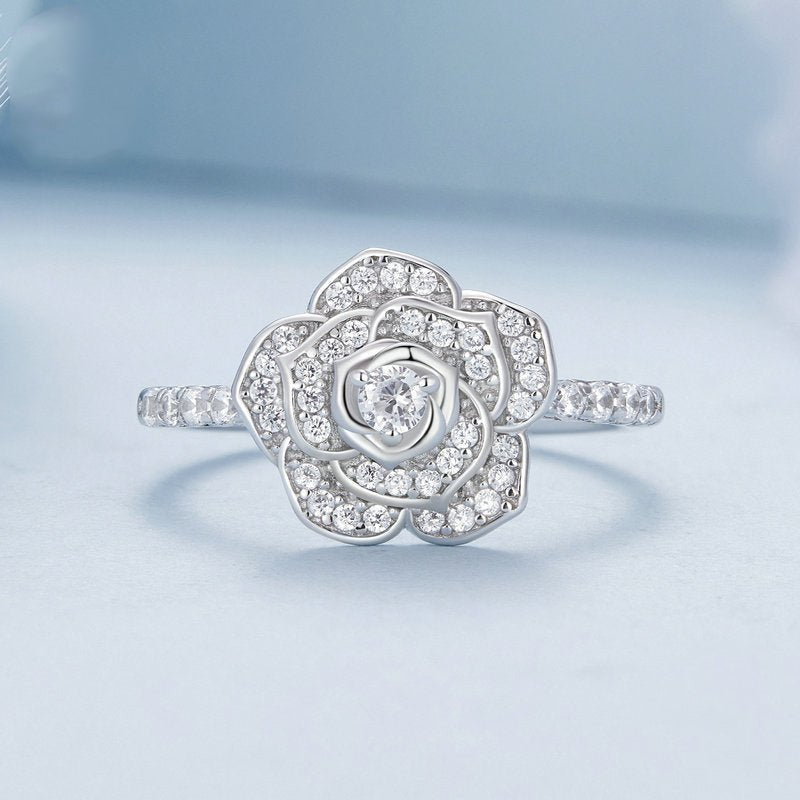 Amarante Jewelry Blooming Radiance Rose Petal Ring