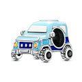 Amarante Jewelry Blue Adventure Jeep Charm