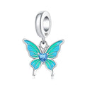 Amarante Jewelry Blue Butterfly Dangle Charm
