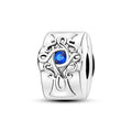 Amarante Jewelry Blue Celtic Knot Symbol Clip Charm