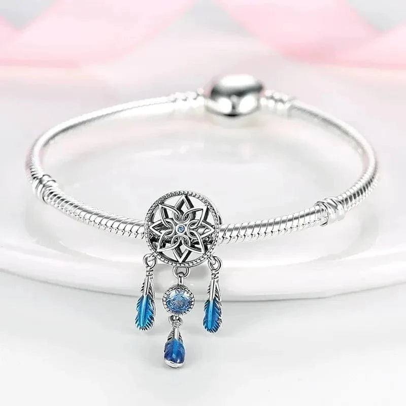 Amarante Jewelry Blue Dream Catcher Charm